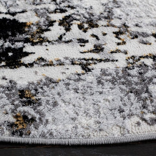 Safavieh Amelia ALA232F Grey / Gold Area Rug Detail