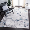 Safavieh Amelia ALA232G Grey / Blue Area Rug Room Scene