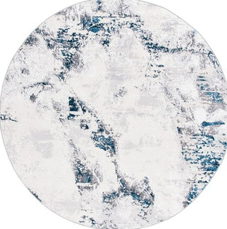 Safavieh Amelia ALA232G Grey / Blue Area Rug Round