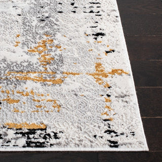 Safavieh Amelia ALA271F Grey / Gold Area Rug Detail