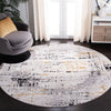 Safavieh Amelia ALA271F Grey / Gold Area Rug Room Scene