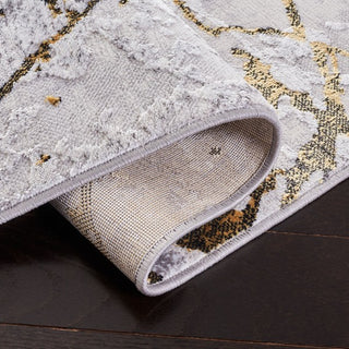 Safavieh Amelia ALA293G Grey / Gold Area Rug Detail