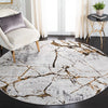 Safavieh Amelia ALA293G Grey / Gold Area Rug Room Scene