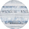 Safavieh Amelia ALA761G Grey / Light Blue Area Rug Round