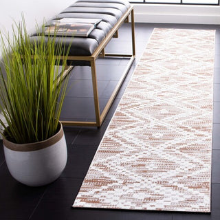 Safavieh Alamo ALM717 Taupe / Ivory Area Rug Room Scene Feature