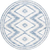 Safavieh Alamo ALM737 Ivory / Blue Area Rug