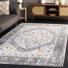 Safavieh Alenia ALN112 Grey / Beige Area Rug Room Scene Feature