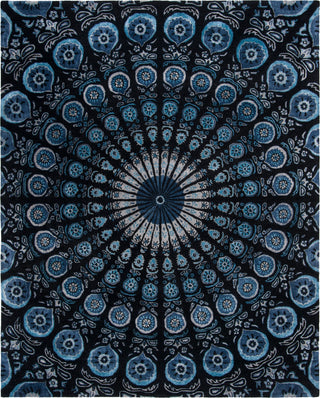 Safavieh Allure ALR418 Black / Blue Area Rug