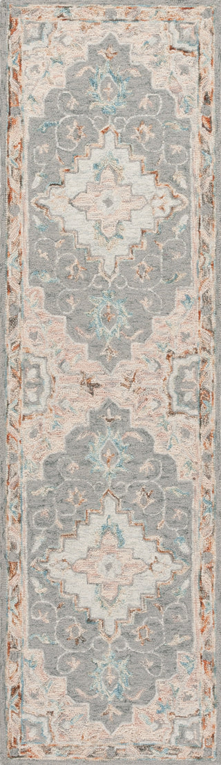 Safavieh Anatolia AN301F Grey / Rust Area Rug Runner