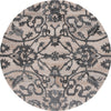 Safavieh Anatolia AN401B Beige / Black Area Rug Round