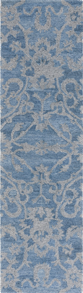 Safavieh Anatolia AN401M Blue / Grey Area Rug Runner