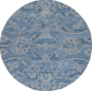 Safavieh Anatolia AN401M Blue / Grey Area Rug Round