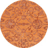 Safavieh Anatolia AN401P Rust Area Rug Round