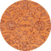 Safavieh Anatolia AN401P Rust Area Rug Round