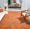 Safavieh Anatolia AN401P Rust Area Rug Room Scene Feature