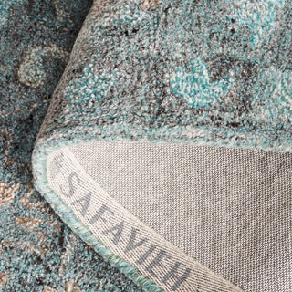 Safavieh Anatolia AN402J Teal / Brown Area Rug Fold