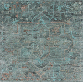 Safavieh Anatolia AN402J Teal / Brown Area Rug Square