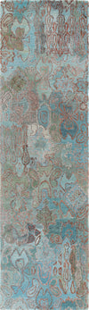 Safavieh Anatolia AN403J Teal / Green Area Rug Runner