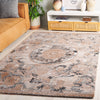 Safavieh Anatolia AN404T Light Brown / Grey Area Rug Room Scene Feature