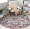 Safavieh Anatolia AN406T Brown / Pink Area Rug Room Scene Feature