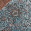 Safavieh Anatolia AN407L Turquoise / Brown Area Rug Detail