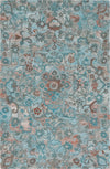 Safavieh Anatolia AN407L Turquoise / Brown Area Rug main image