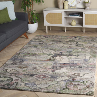 Safavieh Anatolia AN408F Grey / Green Area Rug Room Scene Feature