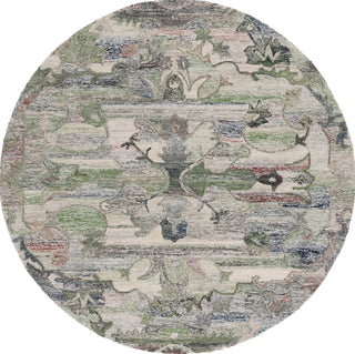 Safavieh Anatolia AN408F Grey / Green Area Rug Round