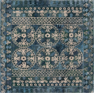 Safavieh Anatolia AN410N Navy / Beige Area Rug Square