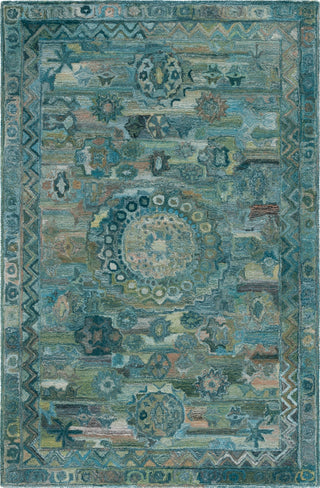 Safavieh Anatolia AN411Y Aqua / Green Area Rug main image