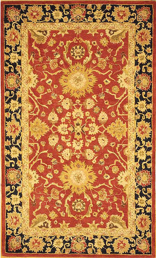 Safavieh Anatolia An517 Red/Navy Area Rug 