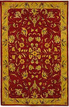 Safavieh Anatolia An526 Burgundy/Gold Area Rug 