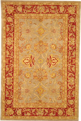 Safavieh Anatolia An529 Grey/Red Area Rug 