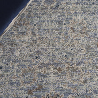 Safavieh Antique Patina ANP656M Blue / Ivory Area Rug Detail