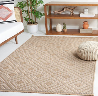 Safavieh Aspect APE408 Natural / Ivory Area Rug Room Scene Feature