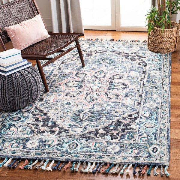 Safavieh Aspen APN124U Pink / Blue Area Rug Room Scene Feature