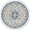 Safavieh Aspen APN125A Ivory / Blue Area Rug Round