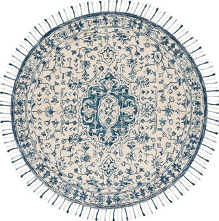 Safavieh Aspen APN125A Ivory / Blue Area Rug Round