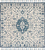 Safavieh Aspen APN125A Ivory / Blue Area Rug Square