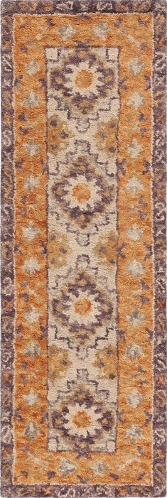 Safavieh Aspen APN127T Brown / Purple Area Rug Runner