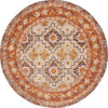 Safavieh Aspen APN127T Brown / Purple Area Rug Round