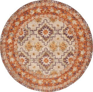 Safavieh Aspen APN127T Brown / Purple Area Rug Round