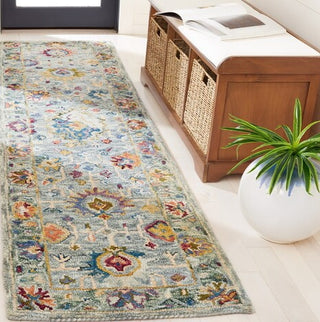 Safavieh Aspen APN134F Grey / Green Area Rug Room Scene Feature