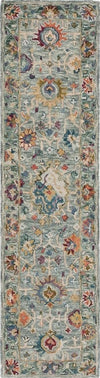 Safavieh Aspen APN134F Grey / Green Area Rug Runner