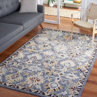 Safavieh Aspen APN135F Grey / Sage Area Rug Room Scene