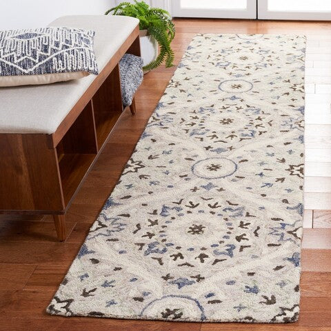 Safavieh Aspen APN141B Beige / Grey Area Rug Room Scene Feature