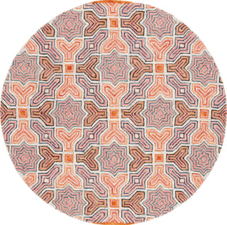 Safavieh Aspen APN260U Pink / Orange Area Rug Round