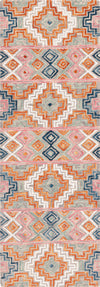 Safavieh Aspen APN279P Orange / Fuchsia Area Rug Runner