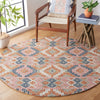 Safavieh Aspen APN279P Orange / Fuchsia Area Rug Room Scene Feature