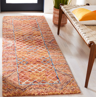Safavieh Aspen APN282D Gold / Pink Area Rug Room Scene